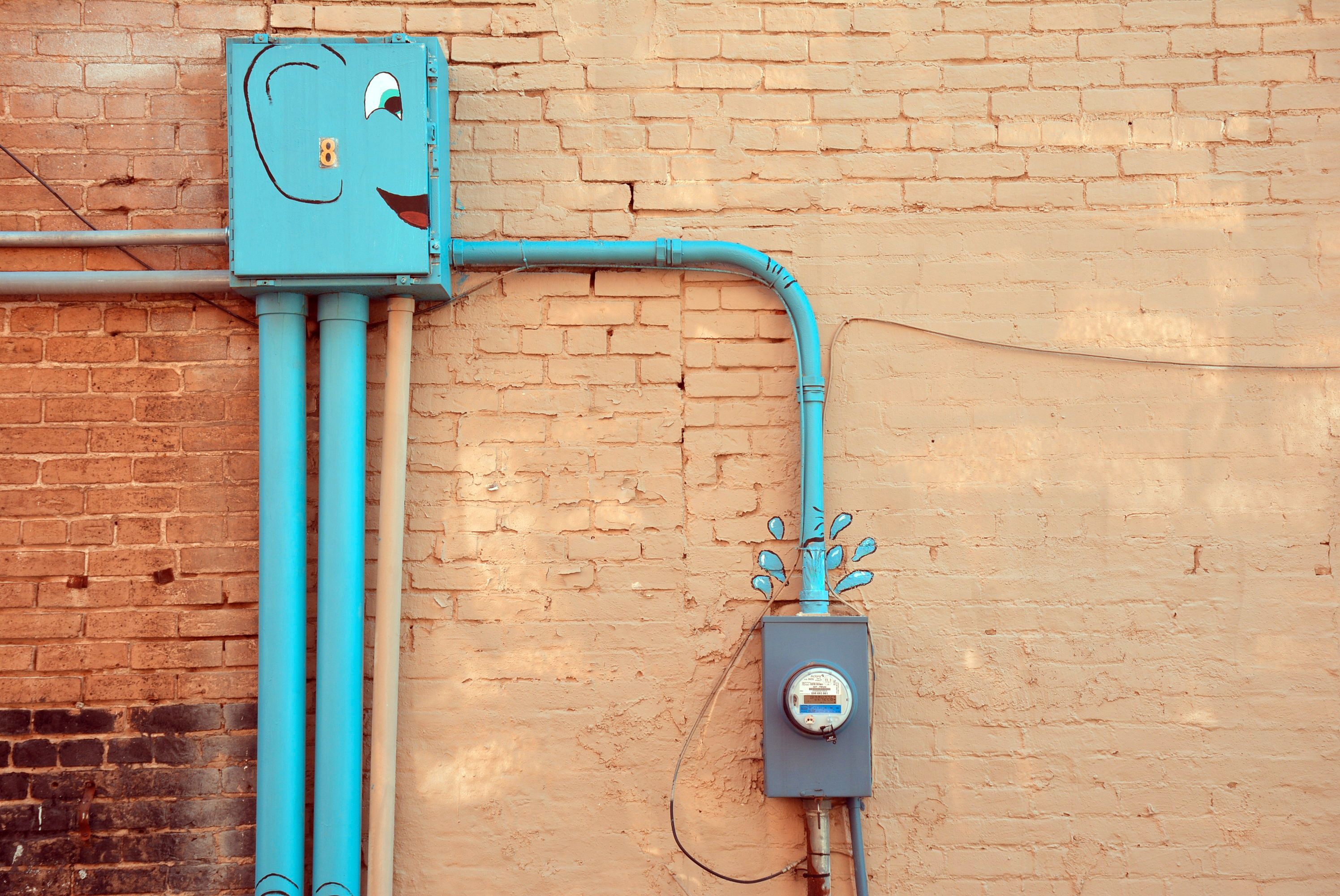 Electrical and plumbing installation